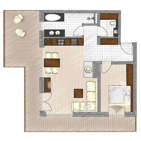 Apartment Hus Hoerili
